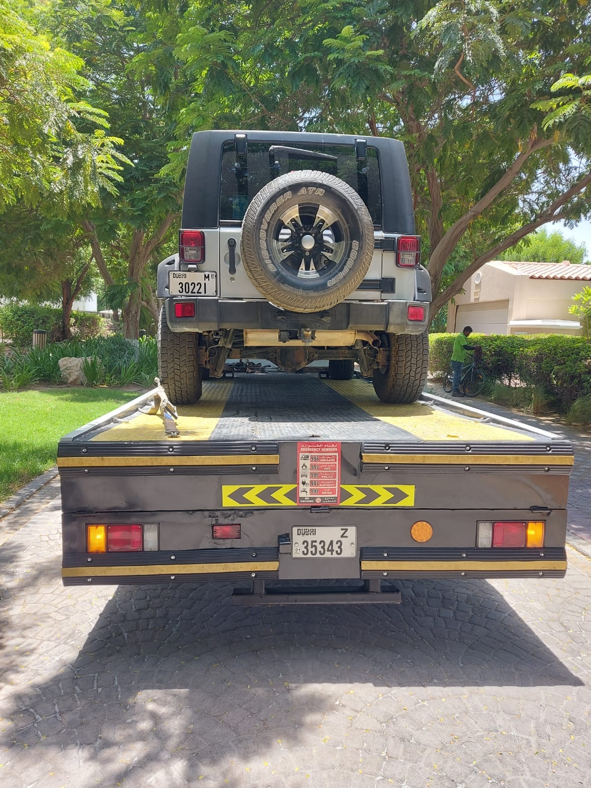 car towing service Dubai